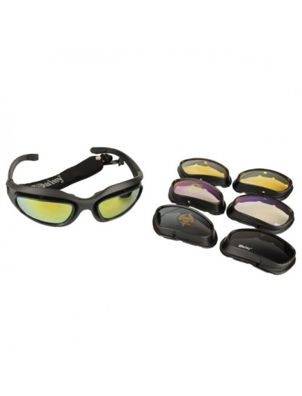 Çok Lensli Tactical Gözlük Seti