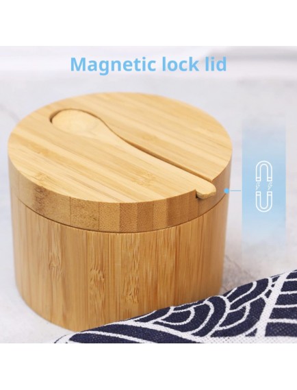 Ahşap Kaşıklı Baharatlık