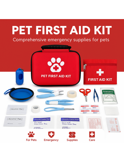Evcil Hayvan Acil Yardım ve İhtiyaç Çantası