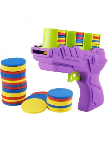 Disk Atan Oyuncak Tabanca