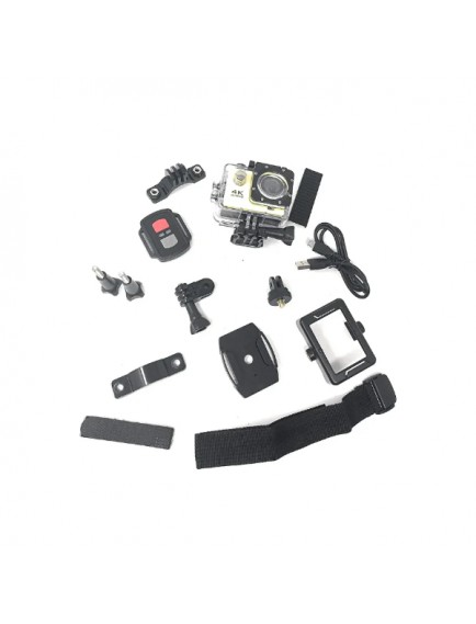 Kumandalı 4K Wi-Fi Aksiyon Kamerası