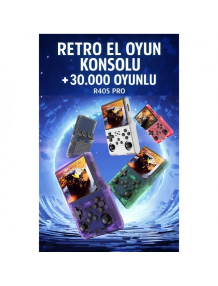 Retro Oyun El Konsolu R40S Pro