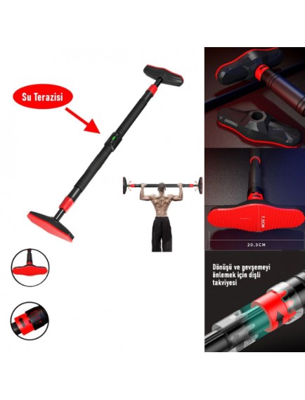 Su Terazili Barfiks Demiri 70-100 cm