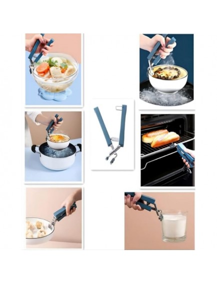 4 Parça Yanma Önleyici Mutfak Seti - Tencere Tabak Tutucu Ve Fırın Eldiveni