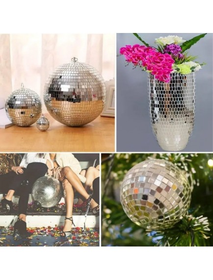 Gümüş Renk Aynalı Dekor Bandı Kendinden Yapışkanlı 1 Metre x 4 cm