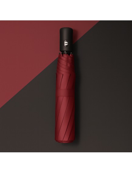 Bordo Kılıflı Otomatik Kompakt Şemsiye