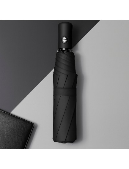 Siyah Kılıflı Otomatik Kompakt Şemsiye