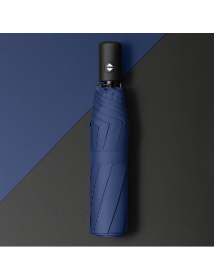 Mavi Kılıflı Otomatik Kompakt Şemsiye