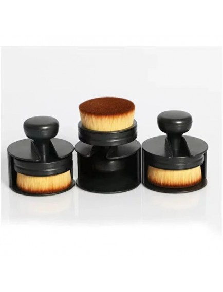 Siyah Plastik Lastik Parlatma Fırçası