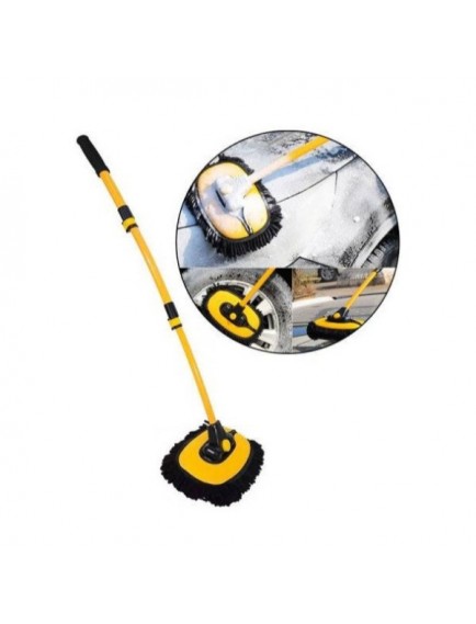 Teleskopik Saplı Kuru Islak Oto Yıkama Fırçası