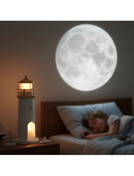 Deniz Feneri Projektör Gece Lambası