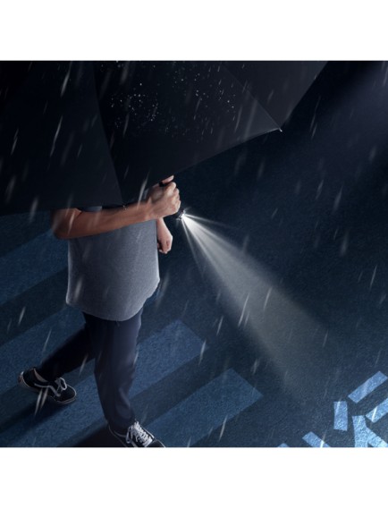 Siyah El Fenerli Şemsiye