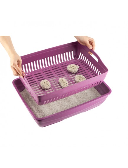 Süzgeçli Açık Kedi Tuvaleti