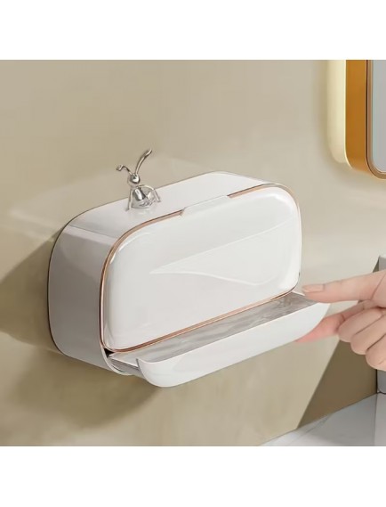 Kapaklı Ve Drenaj Bölmeli Duvara Monte Sabunluk