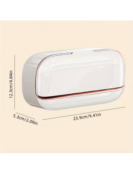 Kapaklı Ve Drenaj Bölmeli Duvara Monte Sabunluk