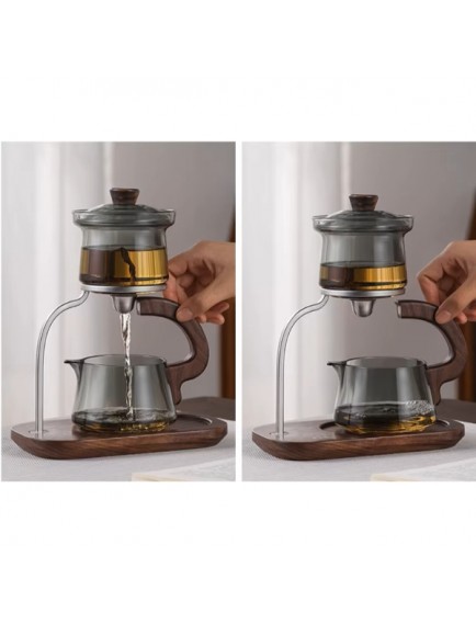 Otomatik Manyetik Borosilikat Demlik Seti