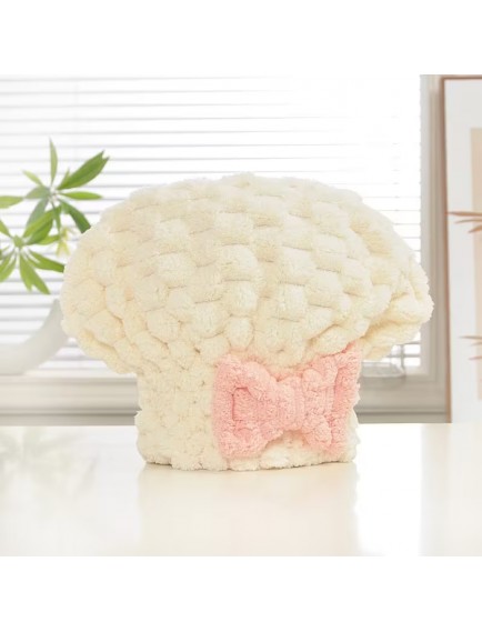 Mikrofiber Örgü Saç Kurutma Bone Havlu