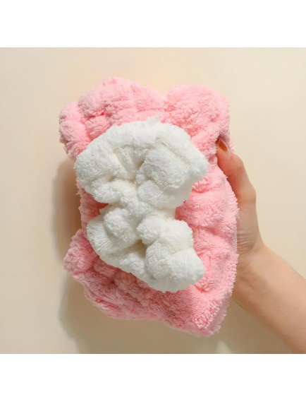 Mikrofiber Örgü Saç Kurutma Bone Havlu