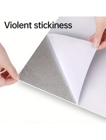 30x30 Antrasit Mermer Desenli Duvar Sticker