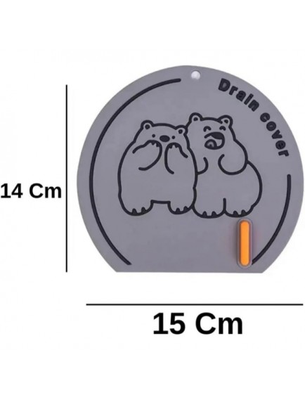 Koku Önleyici Silikon Gider Kapağı