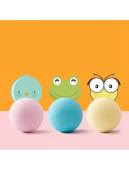 Kedi Otlu 3 Sesli İnteraktif Top Kedi Oyuncağı