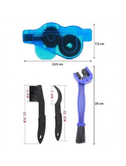 Bisiklet Zincir Dişlisi Koruyucu Bakım Seti 4 Parça