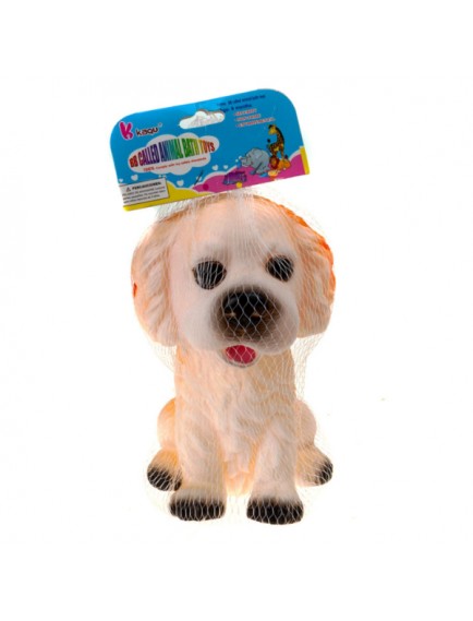 Evcil Hayvan Sesli Köpek Şeklinde Plastik Oyuncak