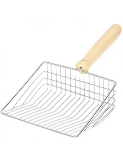 Ahşap Saplı Metal Kum Temizleme Küreği