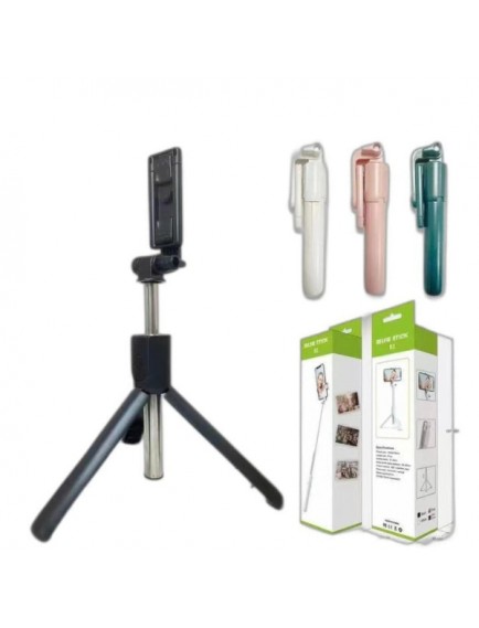Uzaktan Kumandalı Tripod Özellikli Selfie Çubuğu