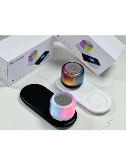 Kablosuz Şarj Standlı Bluetooth Hoparlör