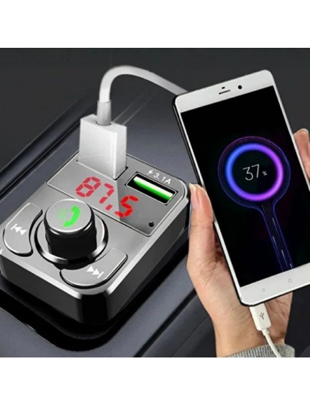 QC 3.1A USB & PD /TF FM Transmitter