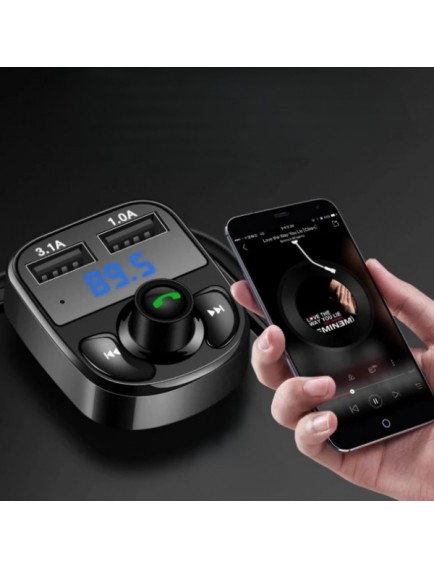 QC 3.1A USB & PD /TF FM Transmitter