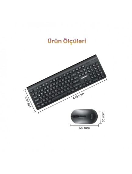 Multimedya Q Klavye Ve Mouse Seti