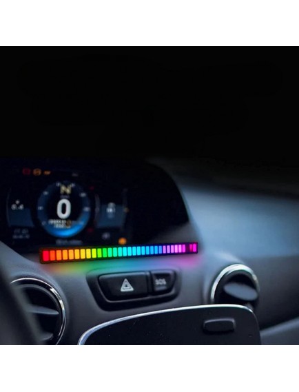 RGB Sese Duyarlı Taşınabilir Ekolayzer LED Çubuk