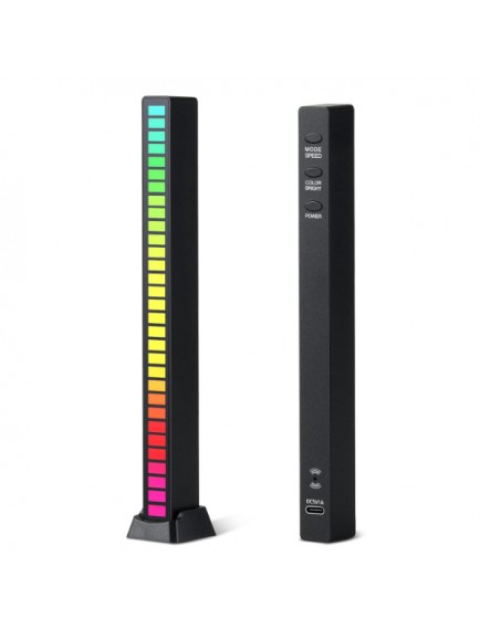 RGB Sese Duyarlı Taşınabilir Ekolayzer LED Çubuk