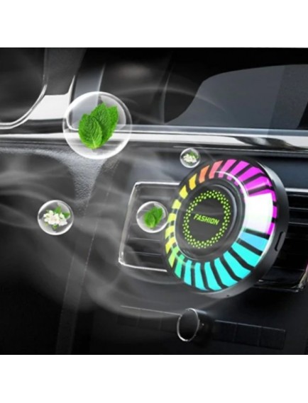 Araç İçi Koku Hazneli RGB Sese Duyarlı LED Işık