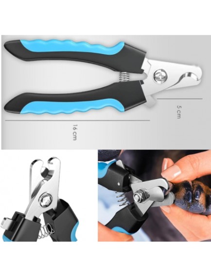 Çelik Evcil Hayvan Tırnak Makası Güvenlik Korumalı