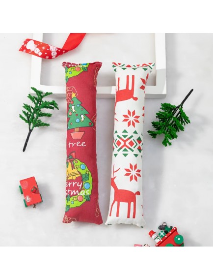 Yılbaşı Konseptli Hışırtılı Bez Kedi Oyuncağı