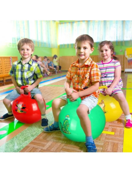 Kulplu Zıplama Ve Pilates Topu