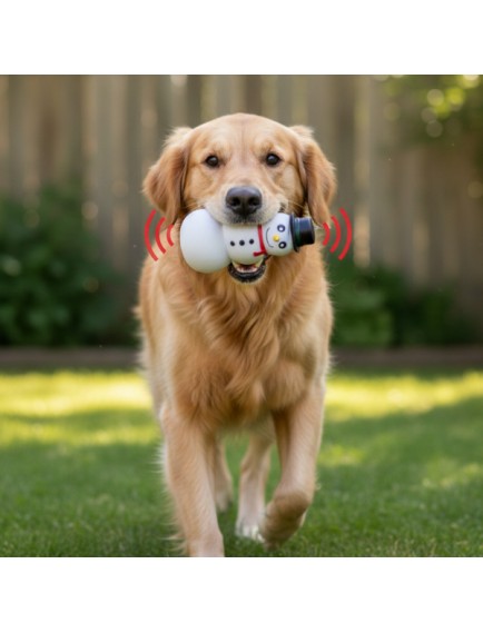 Sesli Kardan Adam Tasarımlı Oyuncak