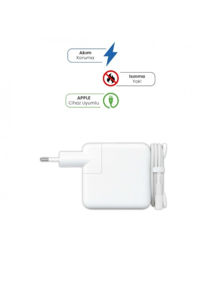 16.50V 3.65A MAGSAFE 1 65W APPLE İçin Laptop Adaptör