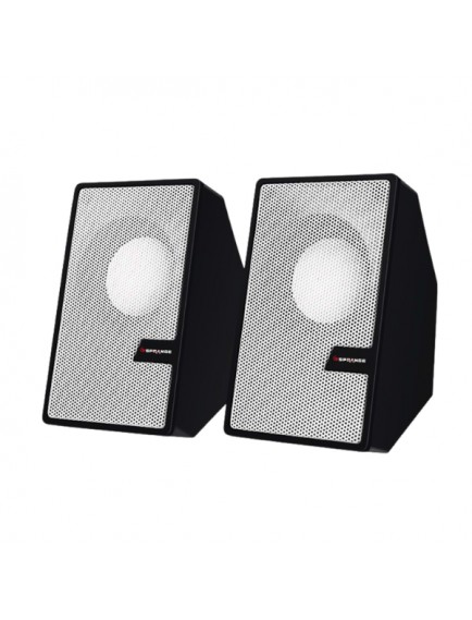 Beyaz USB 2.0 + 3.5mm USB Hoparlör