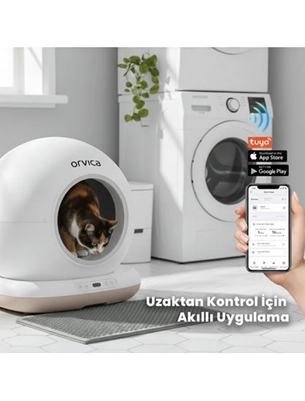 HD Kameralı Akıllı Kedi Tuvaleti