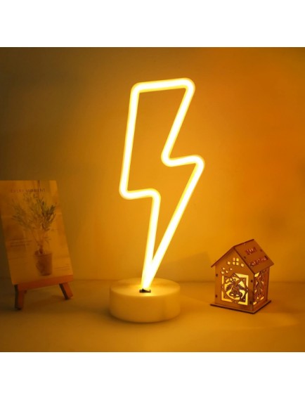Şimşek Neon LED Lamba