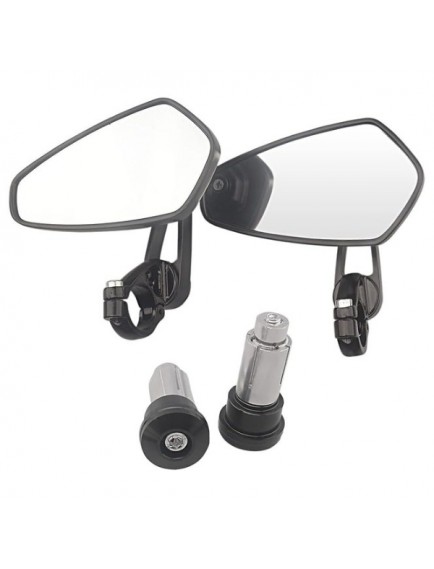 Motosiklet Gidon Aynası Siyah Tak Kullan