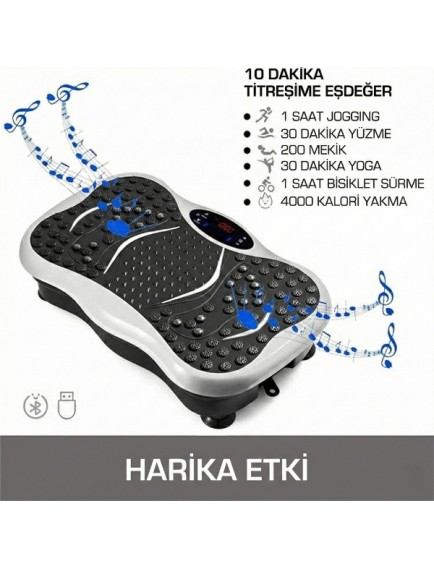 Bluetooth Bağlantılı Titreşimli Egzersiz Aleti