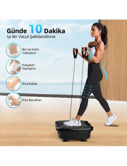 Bluetooth Bağlantılı Titreşimli Egzersiz Aleti