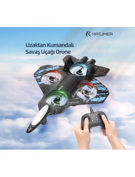 F166 Uçak Drone 3 Bataryalı