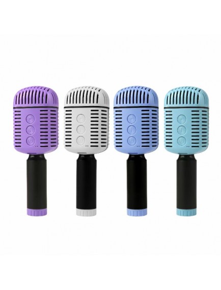 Kablosuz Hoparlörlü Karaoke Mikrofonu