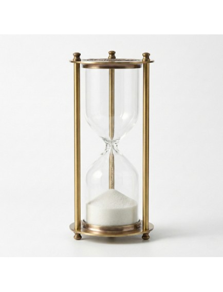 Dekoratif Cam Kum Saati 7x18 cm